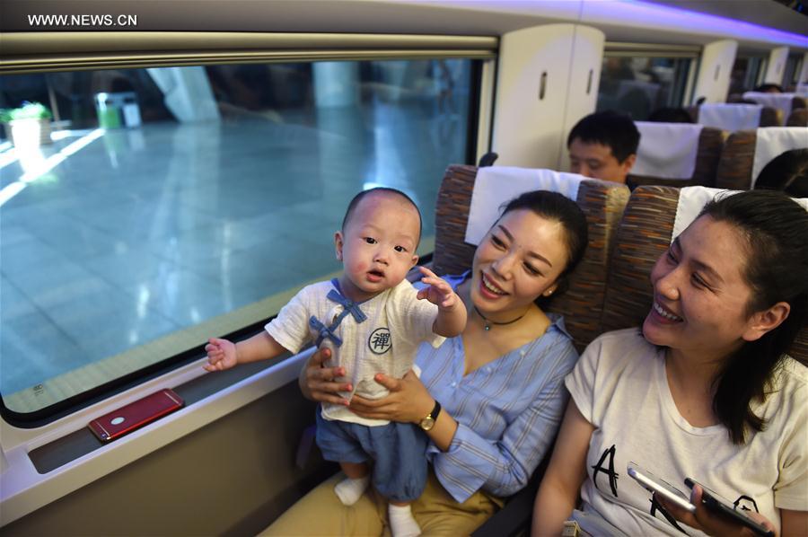 China's new high-speed train debuts on Beijing-Shanghai route
