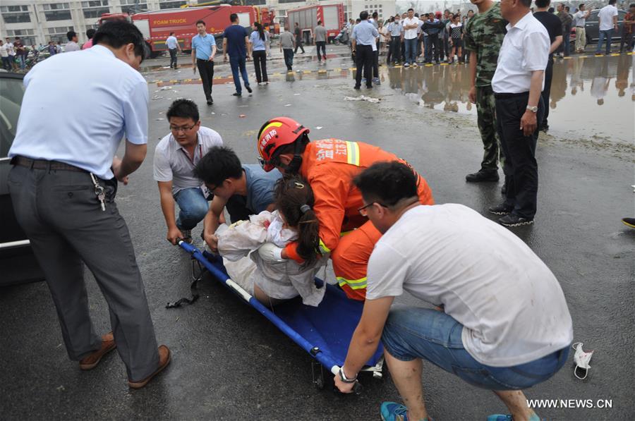 Chinese tornado, hailstorm death toll hits 98