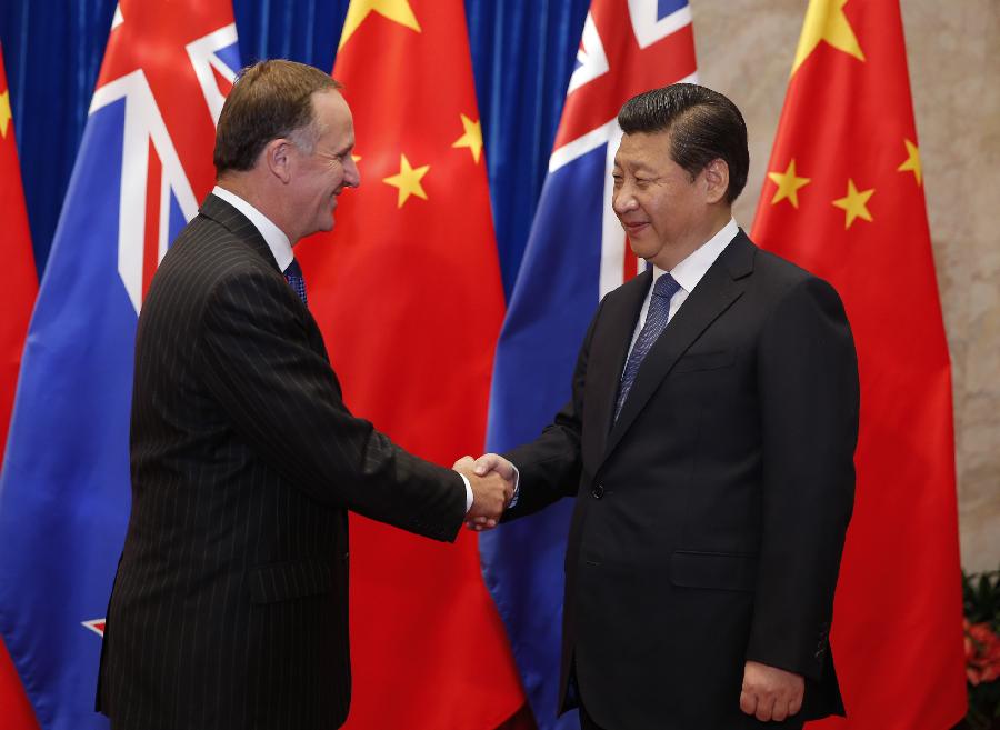 CHINA-BEIJING-XI JINPING-NEW ZEALAND-PM-MEETING (CN)