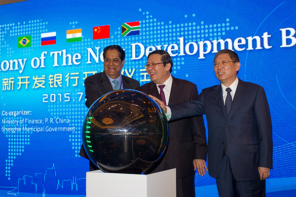 New Development Bank backed by BRICS launched in Shanghai