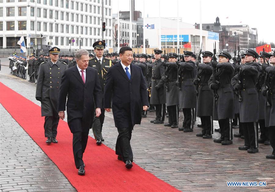 Xi's visit to Finland, meeting with Trump uphold dialogue, cooperation, mutual benefits