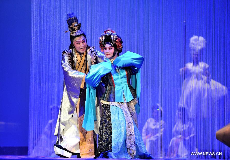 CHINA-JINAN-YUJU OPERA-PERFORMANCE (CN)