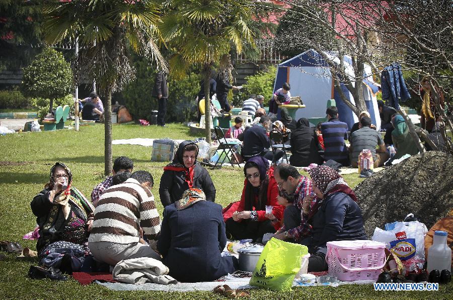 IRAN-NEW YEAR-NATURE DAY