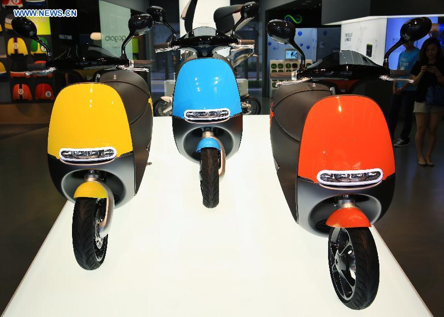 smartscooter introduced to taipei"s market