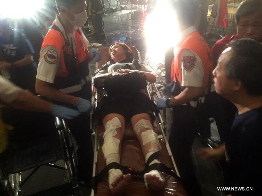 About 20 injured in Taiwan train blast