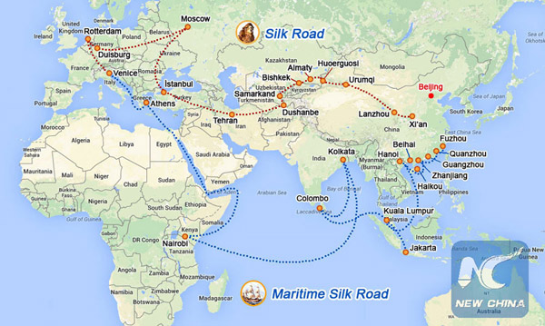 West China seeks fortune on modern Silk Road