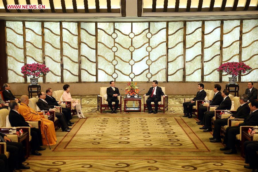 CHINA-BEIJING-XI JINPING-LIEN CHAN-MEETING (CN)