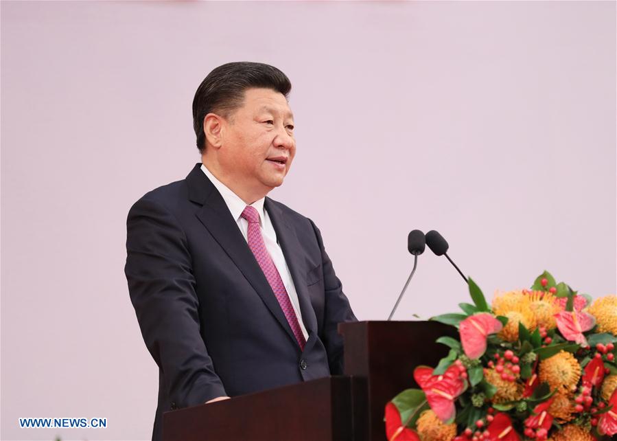 Xi draws "red line" for handling mainland-HK relations