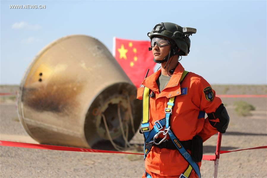 Reentry module aboard Long March-7 successfully recovered in N China