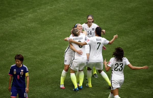 US beat Japan 5-2 to win Women's World Cup