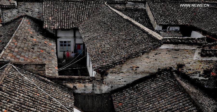 In pics: Ancient Xiaotian township in E. China's Anhui