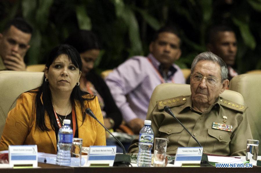 CUBA-HAVANA-CONGRESS OF THE YOUNG COMMUNIST LEAGUE-CASTRO